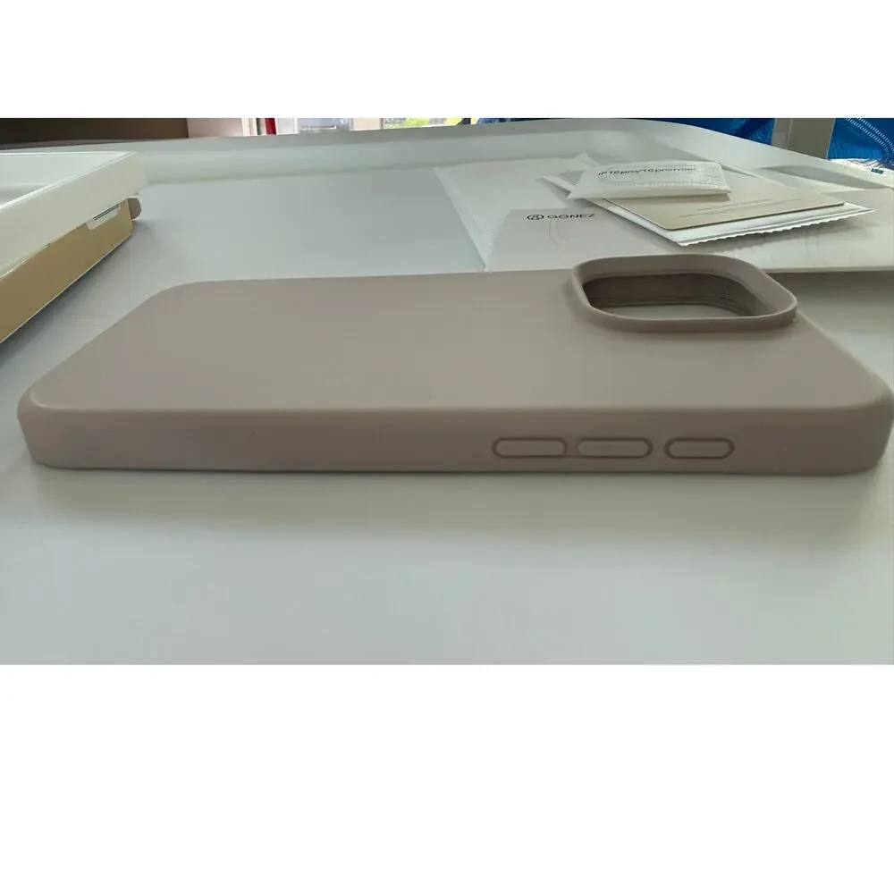 Gonez Case for Iphone 17 Pro Max Silicone Full Body Shockproof 6.9